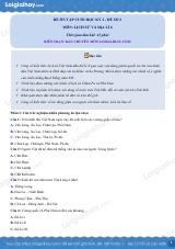 Đề thi học kì 2 Lịch sử và địa lí 6 KNTT - Đề số 2
